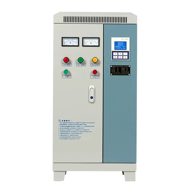 Gabinete de distribución de energía con arrancador suave de bajo voltaje