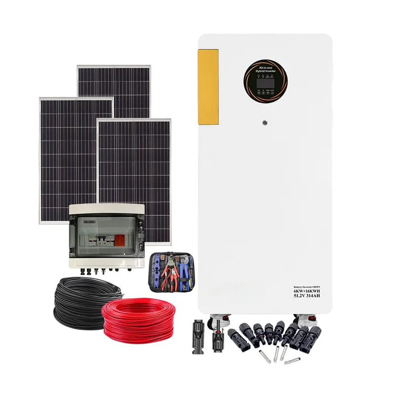 Sistema fotovoltaico Batería de almacenamiento de energía móvil y incorporada